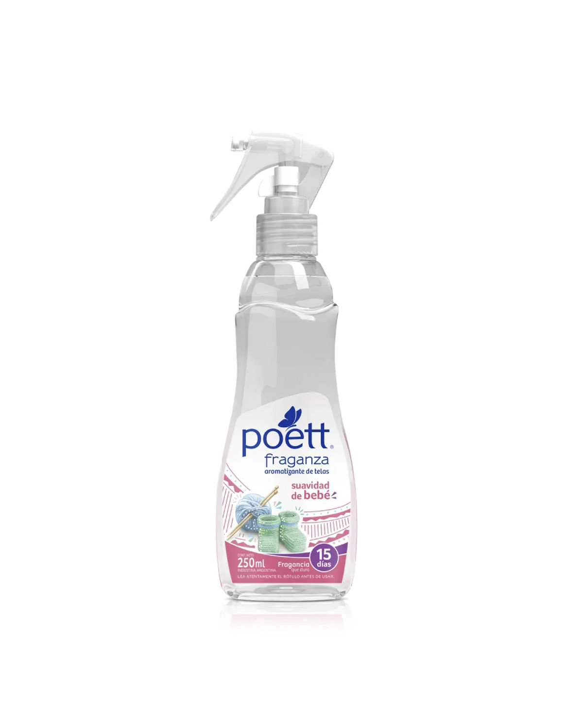 Aromatizante de Telas Poett Fraganza Suavidad de Bebe 250 Ml